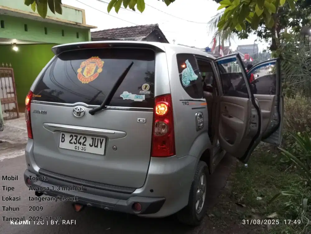 Toyota Avanza 2009 Bensin
