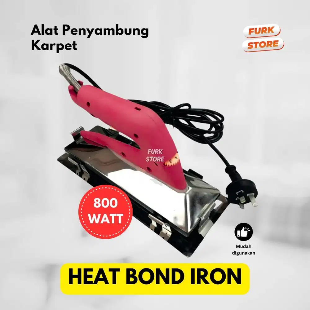 Heat Bond Iron CT02 – setrika karpet lantai | strak karpet