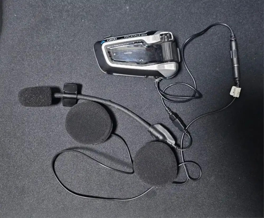 Cardo Packtalk Bold JBL interkom audio sistem komunikasi motor mic