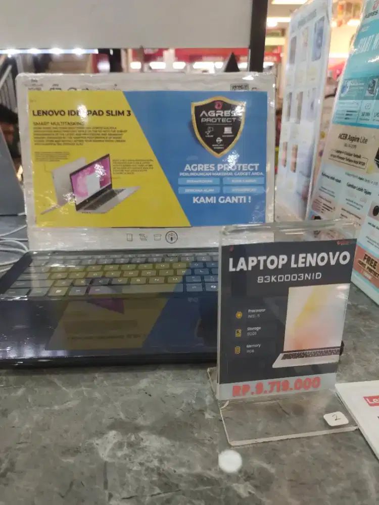 LAPTOP LENOVO 16/512 GB