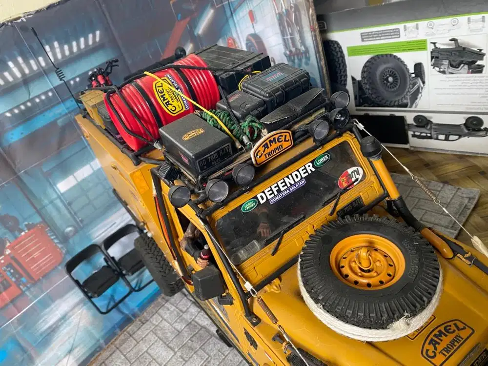 RC Adventure 1/10 Defender D110 Campervan Edition