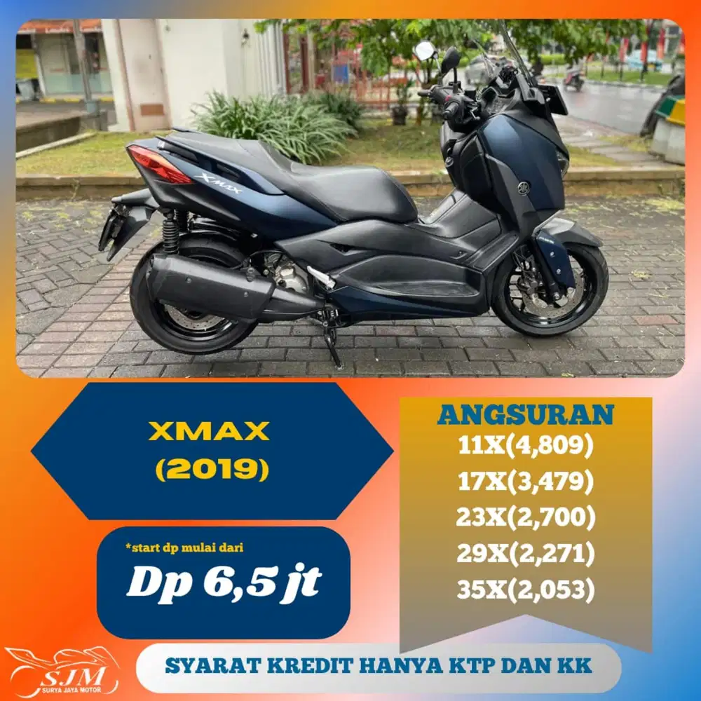 YAMAHA XMAX 250 2019 SIAP PAKAI