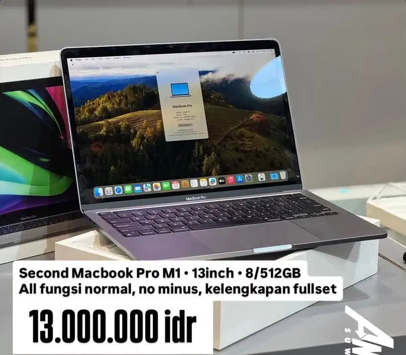 Second Macbook Pro M1 13 inch 8/512 gb