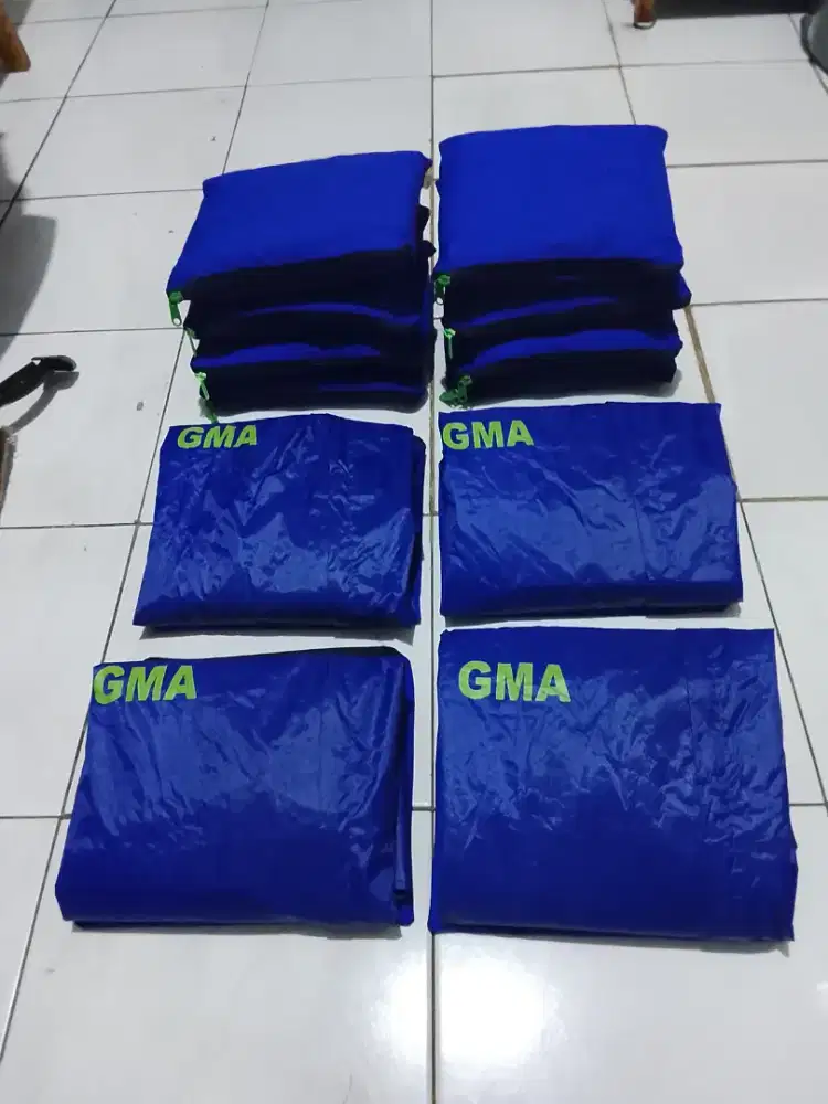 Jas hujan baju dan clana GMA