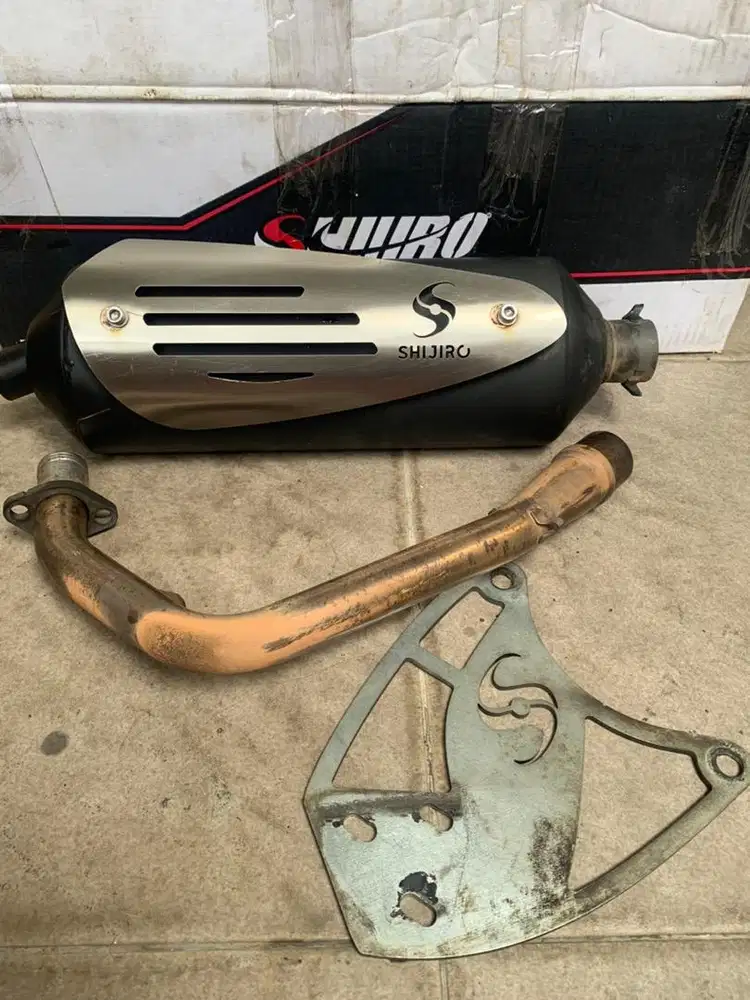 Knalpot standart racing vespa primavera/sprint 150