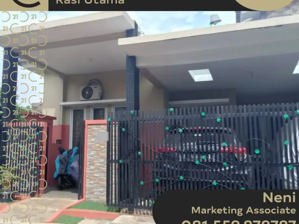 DISEWAKAN RUMAH SIAP HUNI DI SAKURA REGENCY 2 GUNUNG PUTRI BOGOR