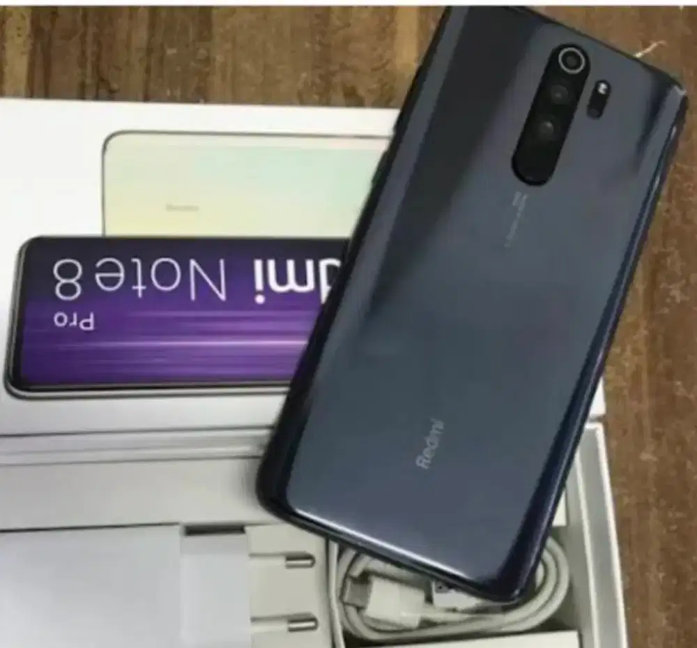 Murah hp Redmi note 8 pro 6/128 lkp bs TT