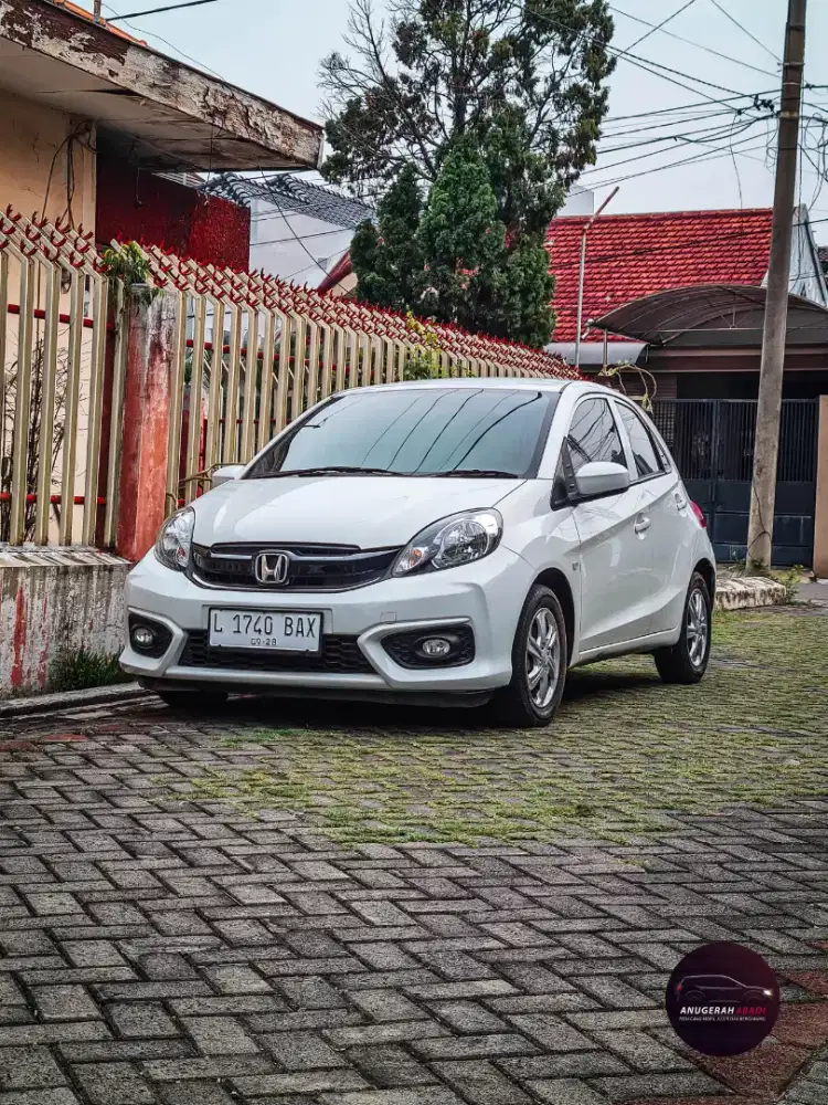Honda Brio E matik 2018 istimewa full original total DP 20jt