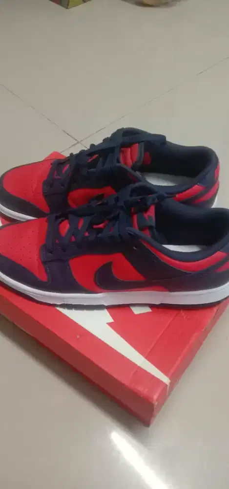 Nike dunk low university red size 44.5