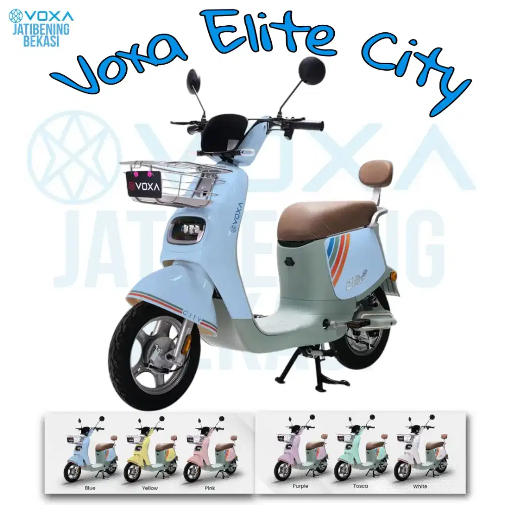 Voxa Elite City Sepeda Listrik, Sedia Sparepart