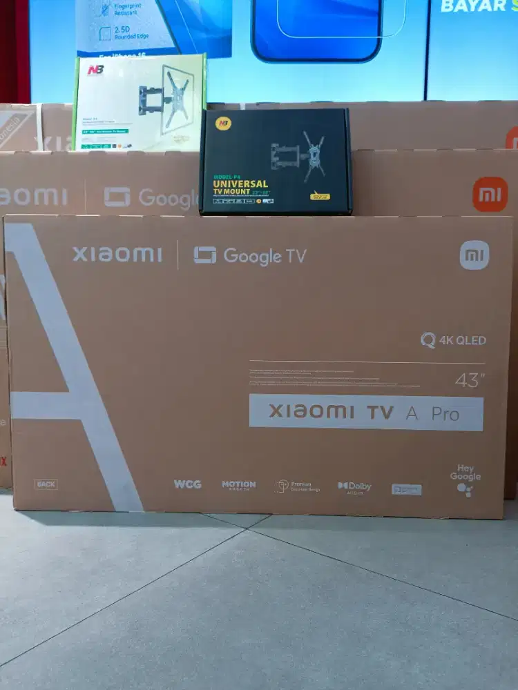 Xiaomi TV A Pro 4K QLed 43inci Promo Kredit Bunga 0%