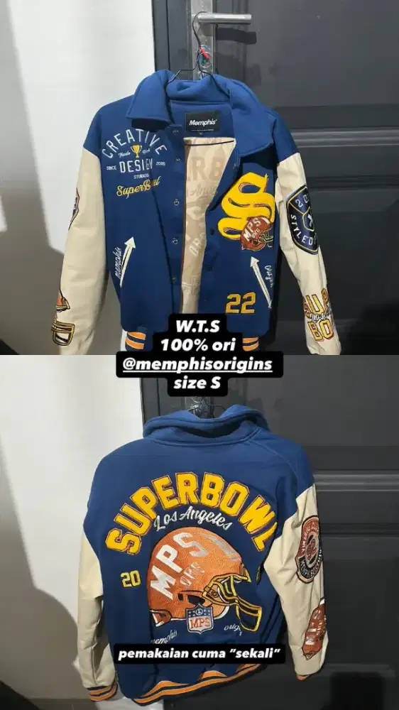 Jual jaket memphis