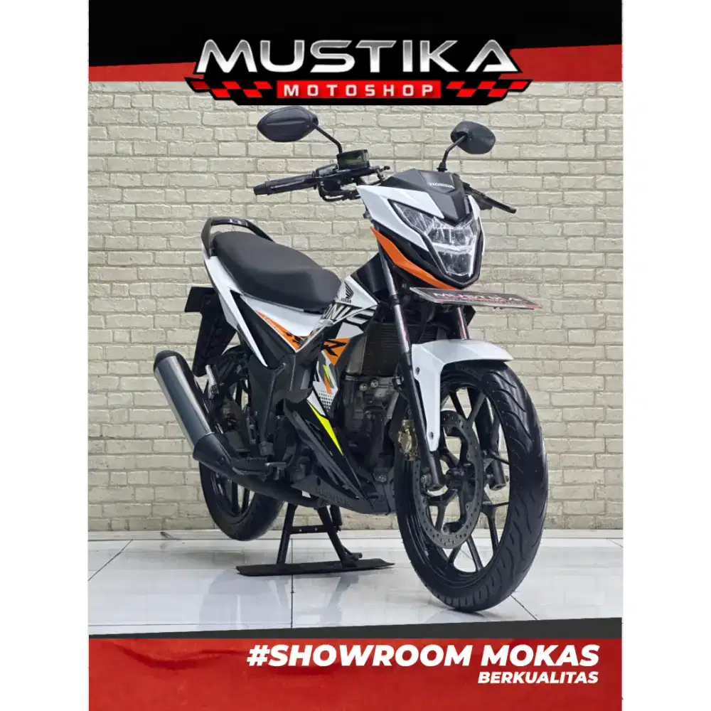 Perfect Condition!!Honda Sonic 2017 N Asli Plat Baru Cetak-Mustika