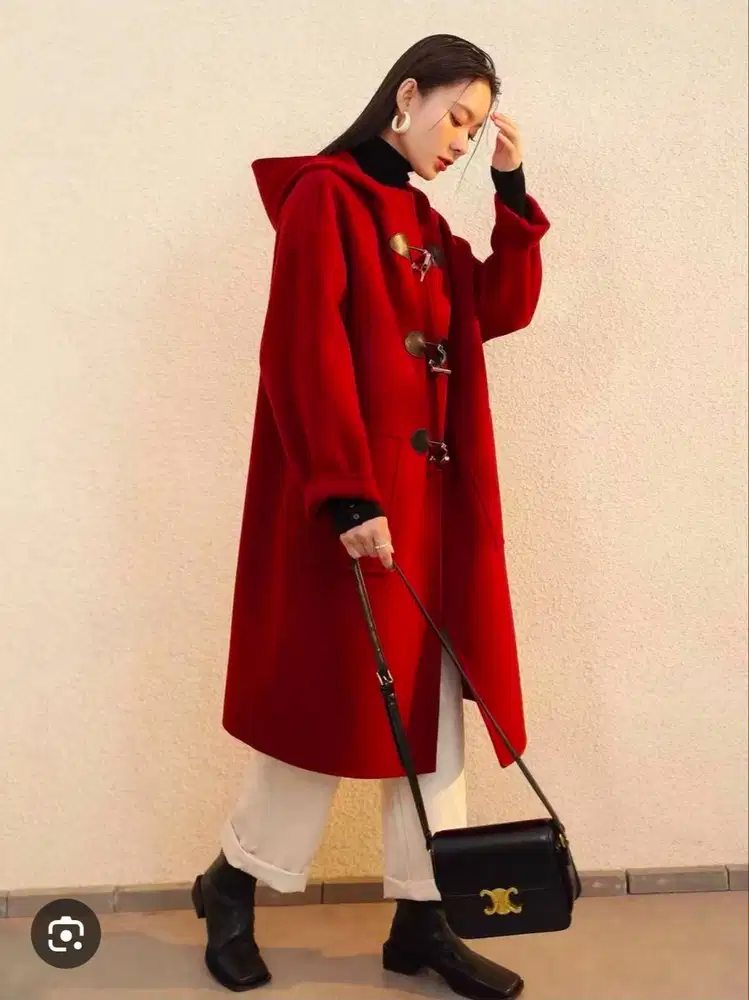 Jaket Coat Winter 100% Wool Baru