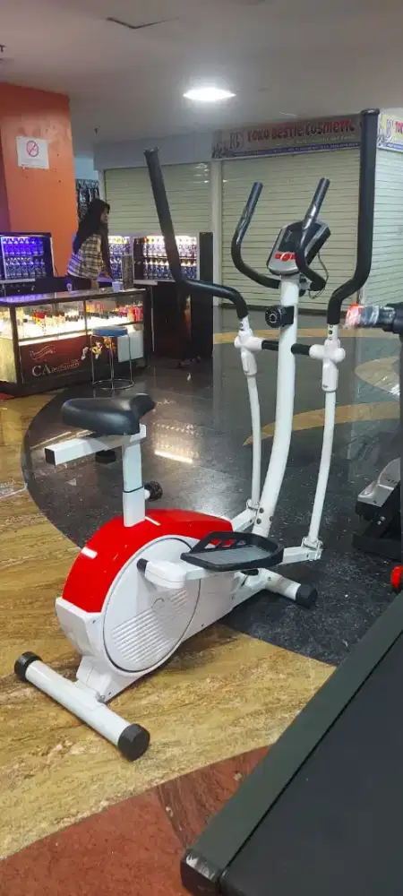 Eleptical costainer jumbo 2in1 bekas display toko kuat bb150kg