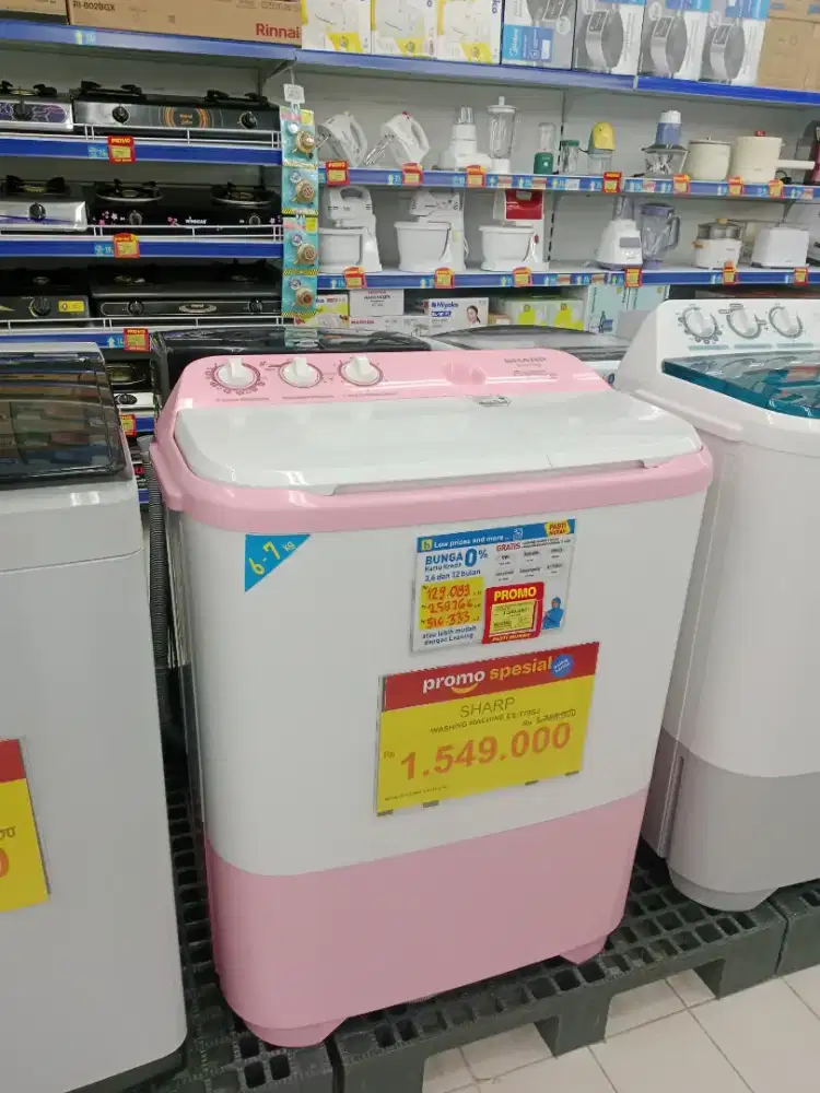 kredit mesin cuci sharp syrt cuma ktp via home credit