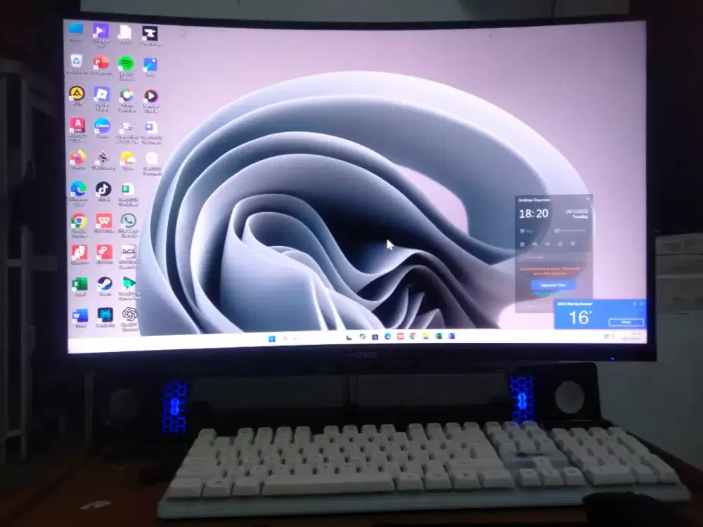 Komputer PC Rakitan Full set..