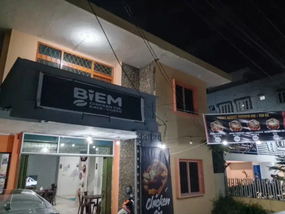 Dikontrakkan tempat usaha dan tempat tinggal