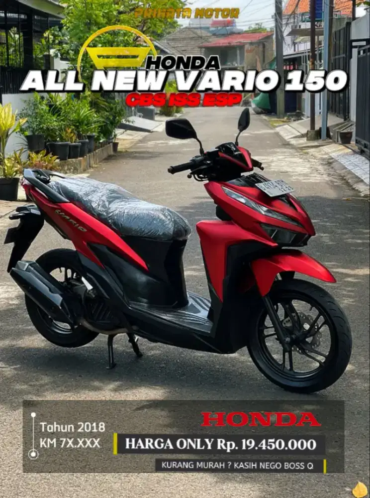 HONDA ALL NEW VARIO 150 CBS ISS ESP 2018