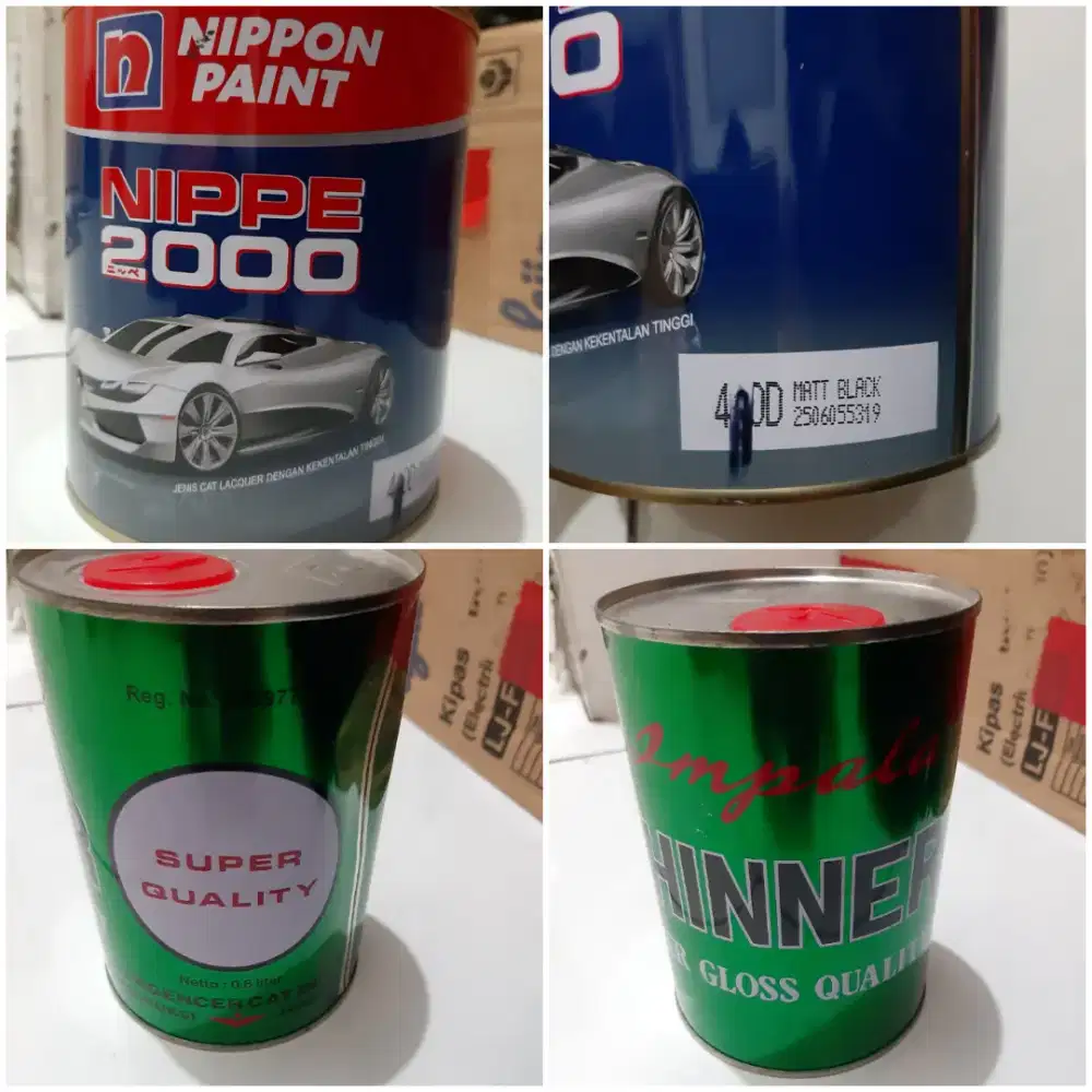 Cat minyak dan tiner