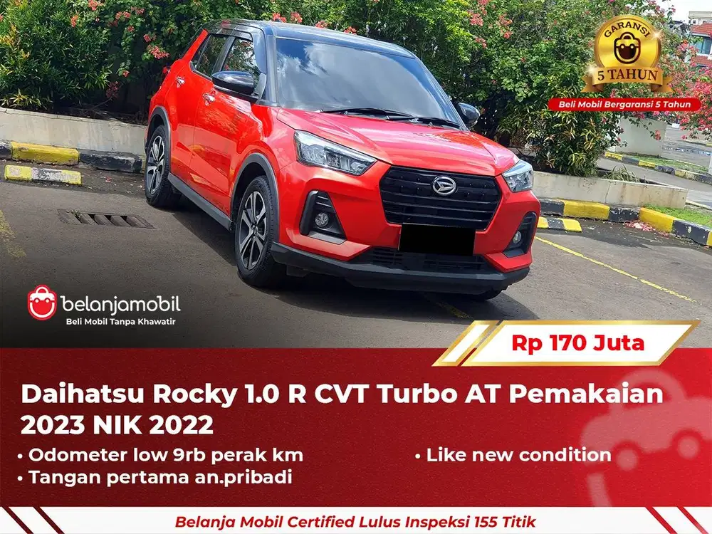 [ GARANSI 5TH ] Daihatsu Rocky 1.0 R CVT Turbo AT 2022/2023