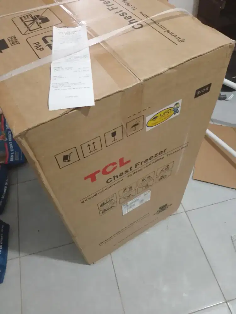 Freezer box tcl 100l