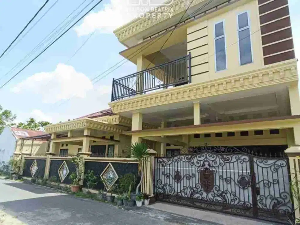 DIJUAL RUMAH 2LT DEKAT DG KANTOR DPRD PROPINSI RIAU, TANGKERANH PEKAN BARU