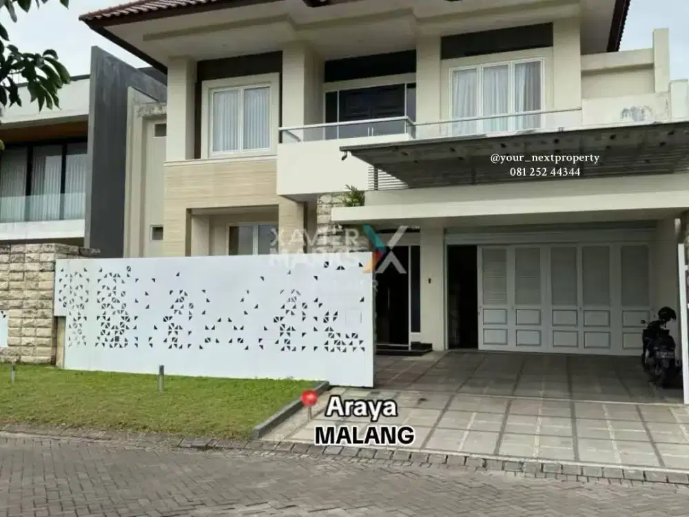 Rumah Mewah Full Furnish Di Boulevard Cluster Golf, Kota Araya Malang