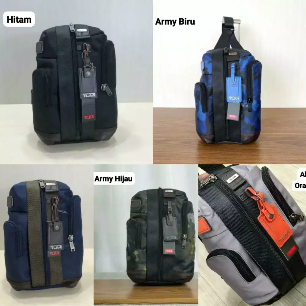Tas Bodybag Tumi Men Saratoga Ready 5warna