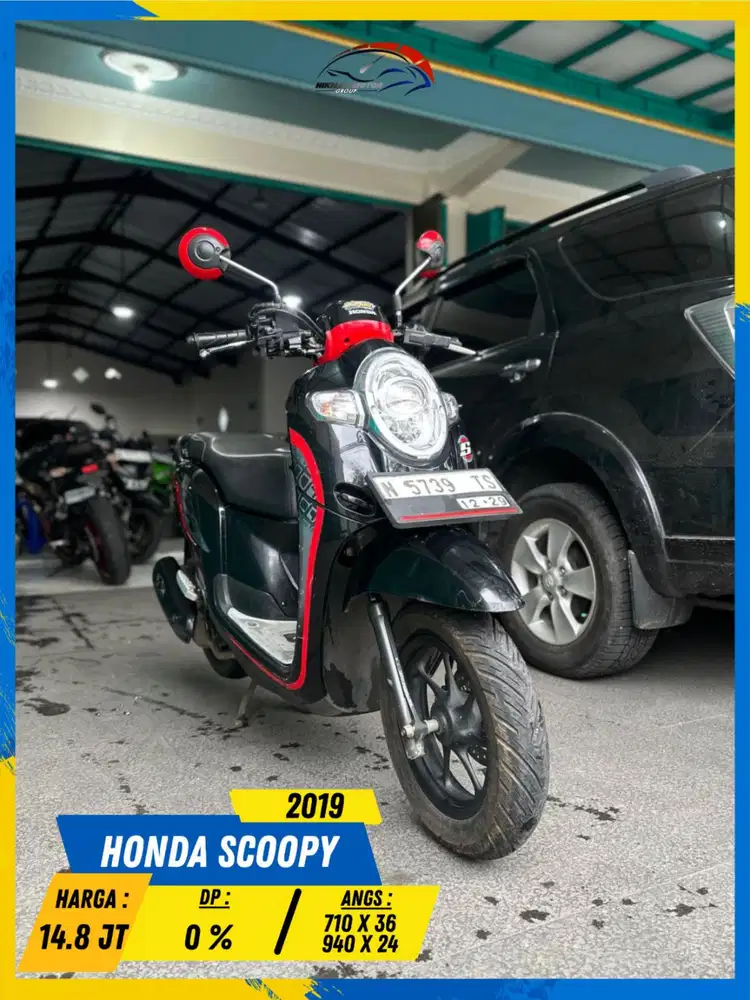 HONDA SCOOPY 2019 GASSKEUN BOSSKU HIKMAH MOTOR KEPUH MALANG