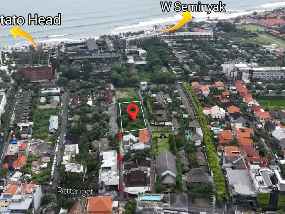 Tanah Premium Petitenget Seminyak Badung Bali