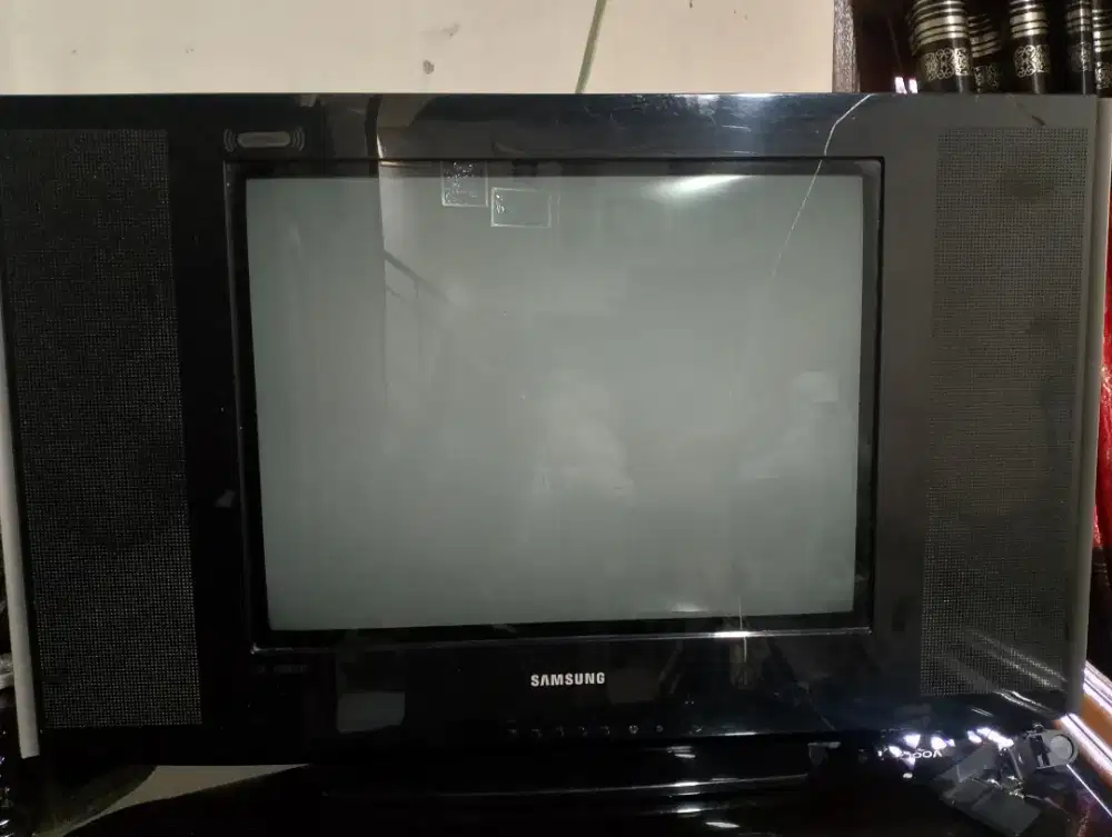 TV Tabung Slim Samsung 21 inch+ Stb Polytron