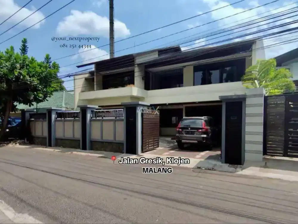 Rumah Lokasi Premium Di Jalan Gresik, Klojen Kota Malang