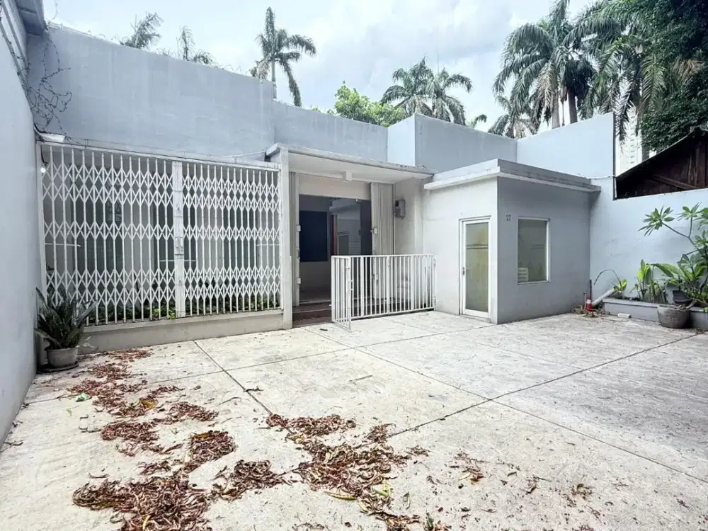 rumah kantor di pingir jalan raya permata hijau 1 lokasi terdepan permata hijau