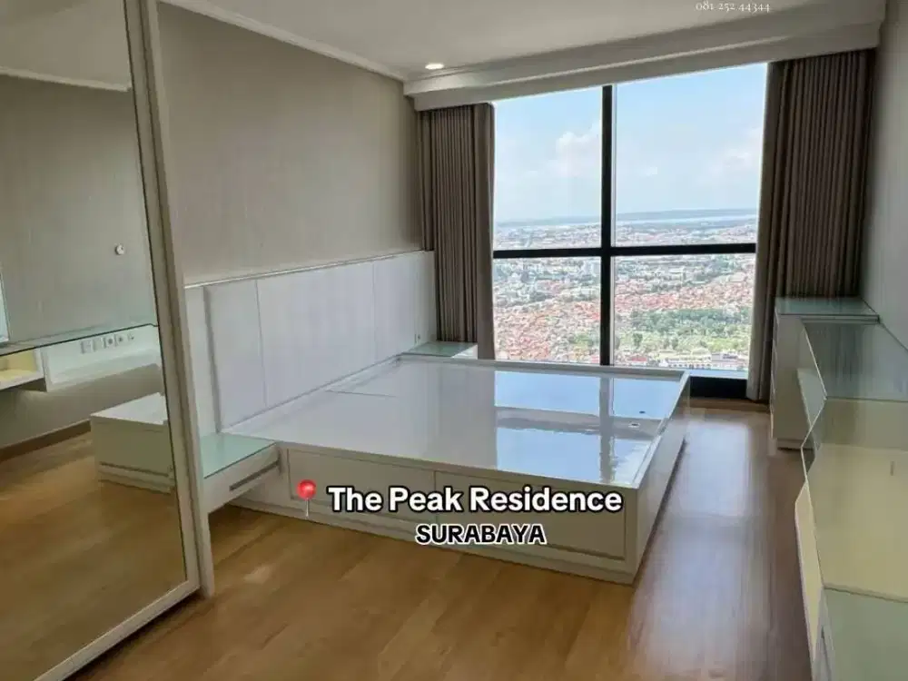 Unit Apartemen 3BR The Peak Residence, Jalan Embong Malang Kota Surabaya