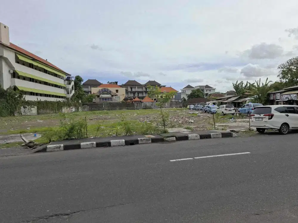 Tanah komersil Di Jalan Utama Danau Poso Sanur Bali Dekat Toll Bali Mandara Renon Pantai Mertesari