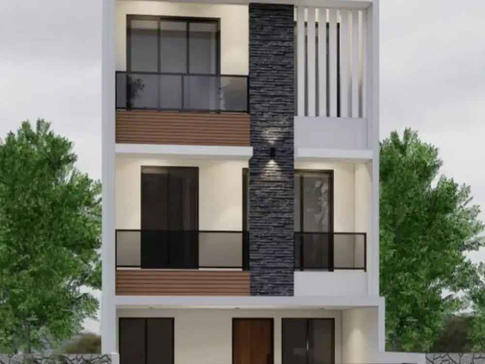 Dijual Rumah Baru 6x18 Duri Kepa Dekat Tanjung Duren 3 Lantai