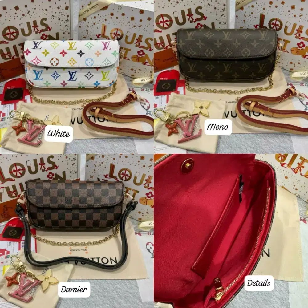 TAS LV IVY WOC CLUTCH BAG Ready 3warna