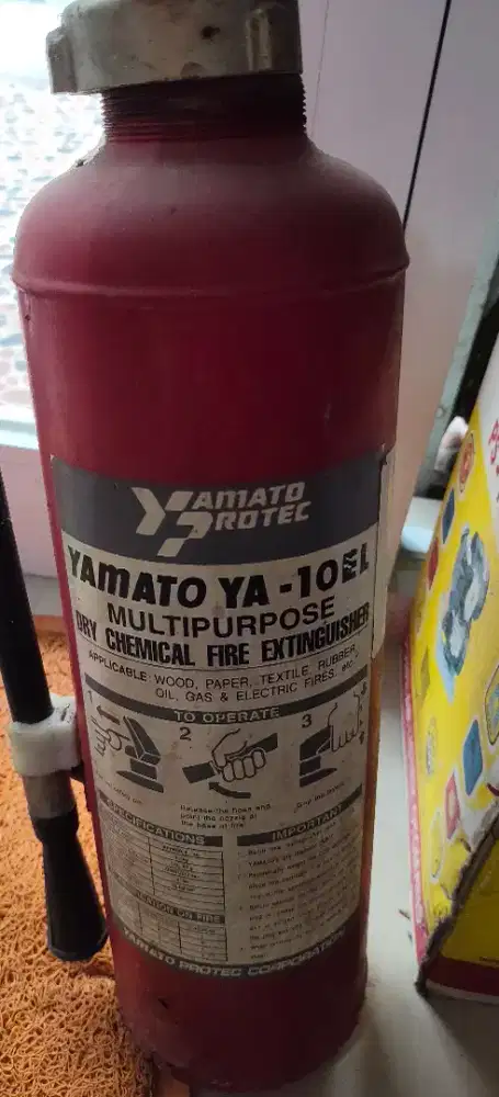 Jual tabung pemadam kebakaran isi 3 kg merk YAMATO