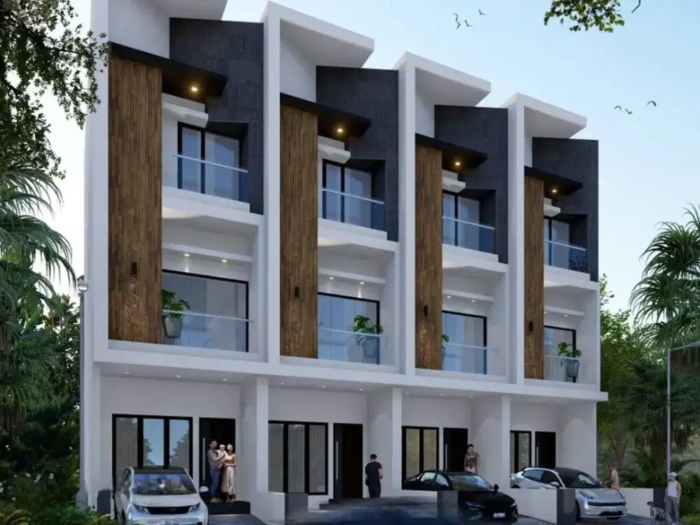 ANA RUMAH BARU MINIMALIS MODERN UK 4X15M DI KAVLING POLRI JELAMBAR