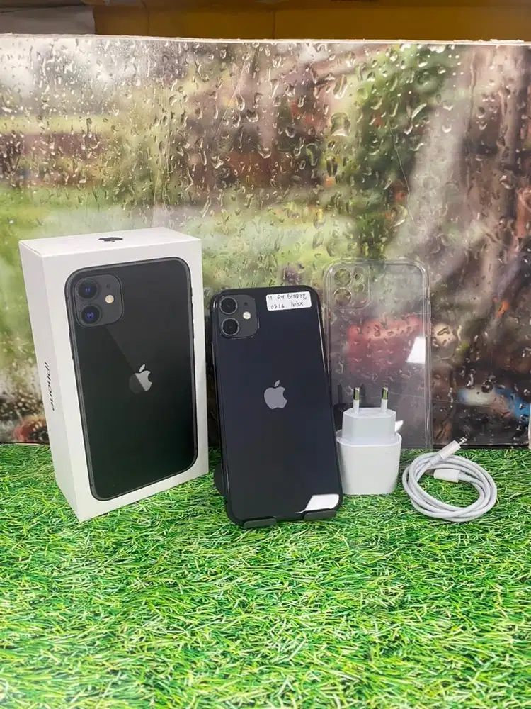 Iphone 11 iBox 64gb orig cakep ga da minus kcwl layar part orig cabtan