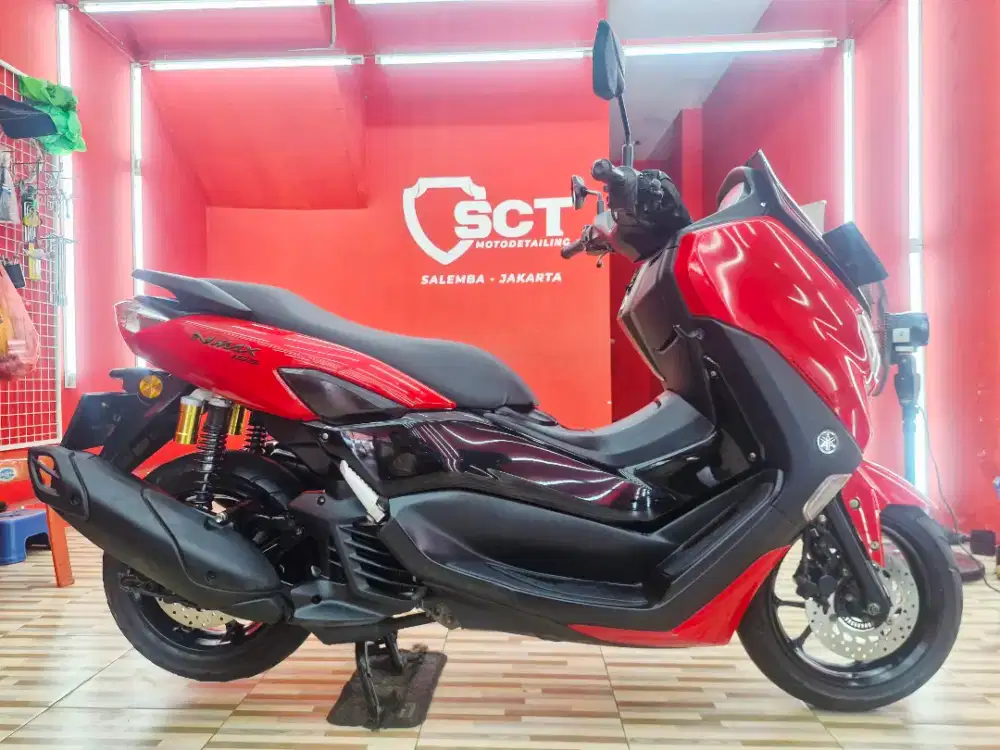 JualCpt90%LikeNew KM21Rb PjkFeb26 YAMAHA NMAX 155 CONNECTED 2023 MERAH