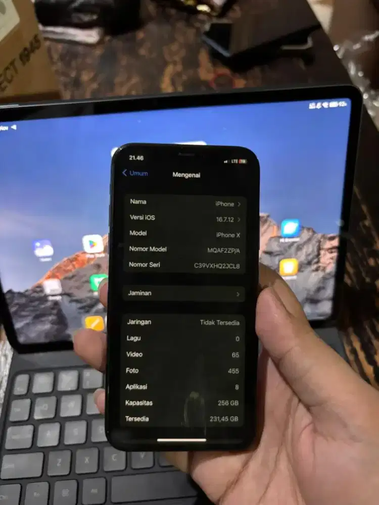 IP X 256 GB ALL OP ZP/A BATANGAN ( Unit Only)