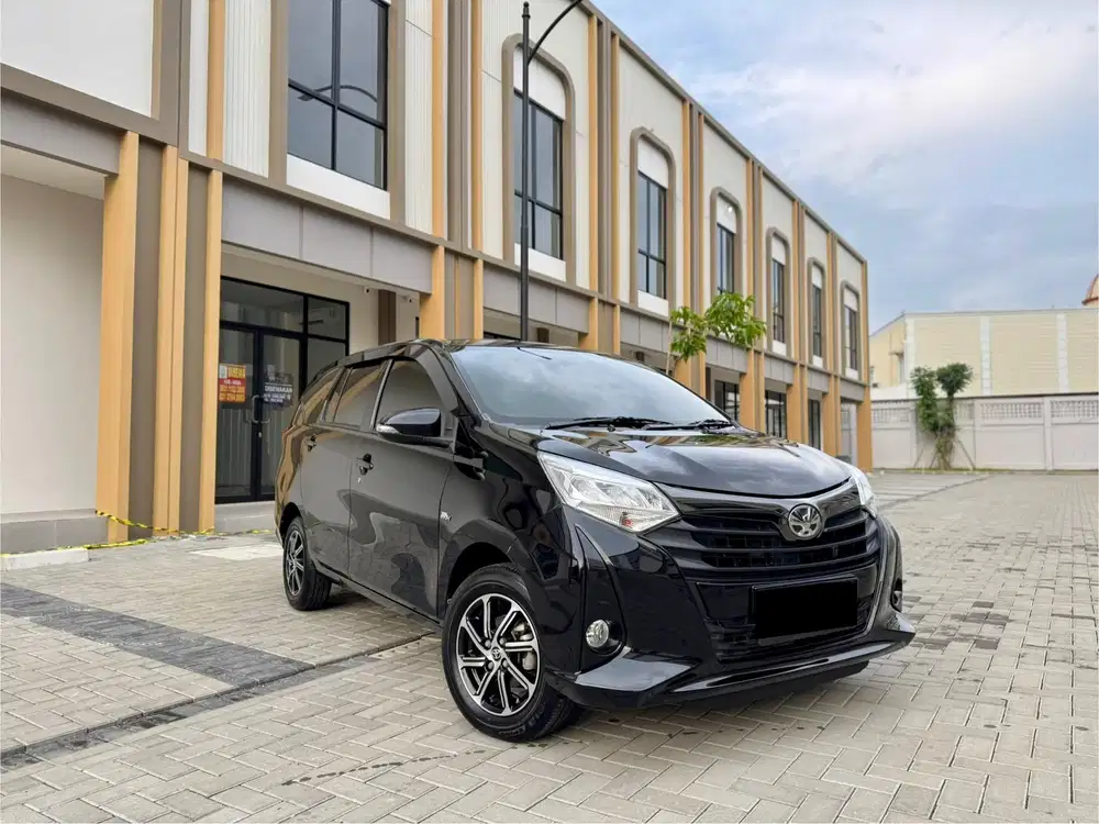 (KM 60 Ribu) Toyota Calya G Matic Hitam 2019 KM RENDAH TERAWAT!