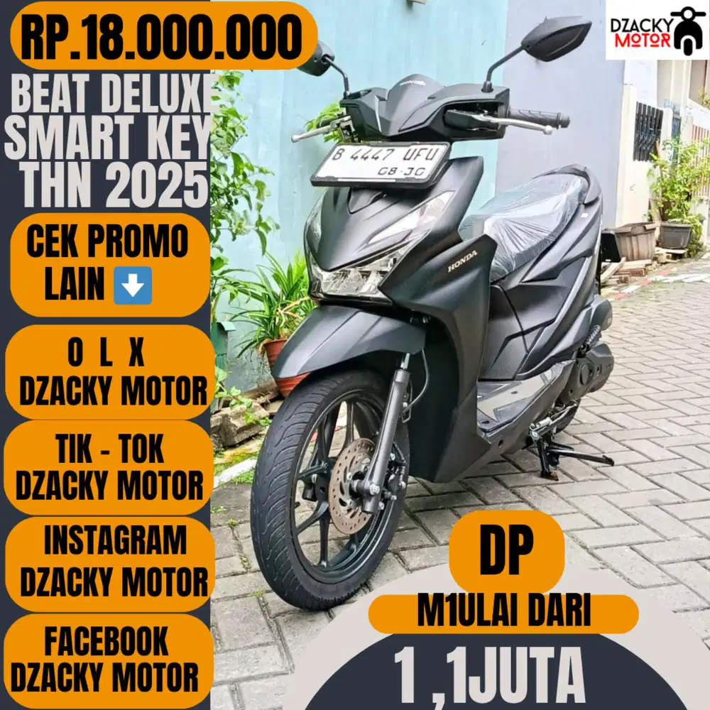 BEAT DELUXE SMARTKEY 2025 SECOND LIKE NEW