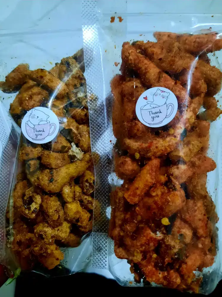 Basreng viral daun jeruk