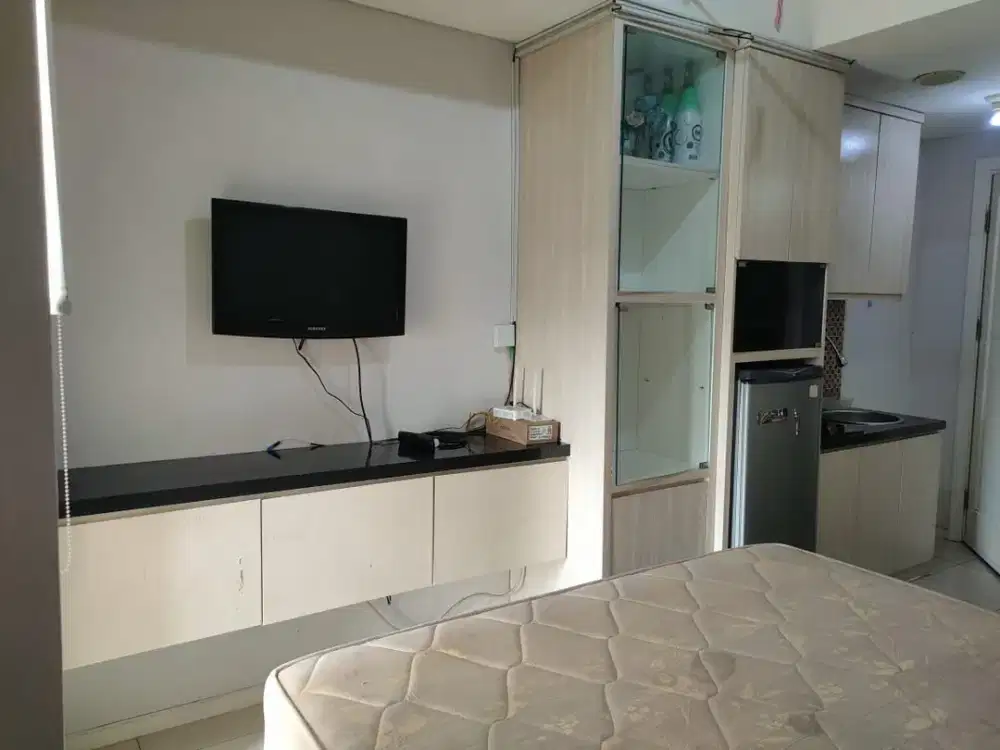 Apartemen Green Lake Sunter Studio furnish bagus, tower Nothern. sertifikat bs KPA..