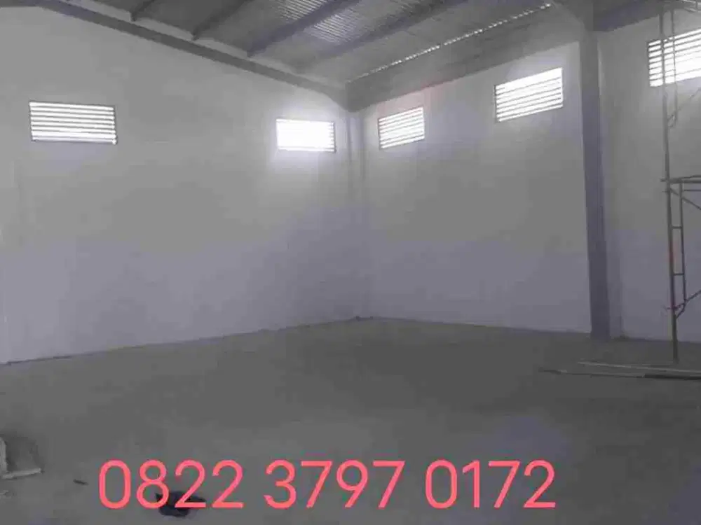 Dijual Disewakan Gudang Baru di Bintara Raya Bekasi barat