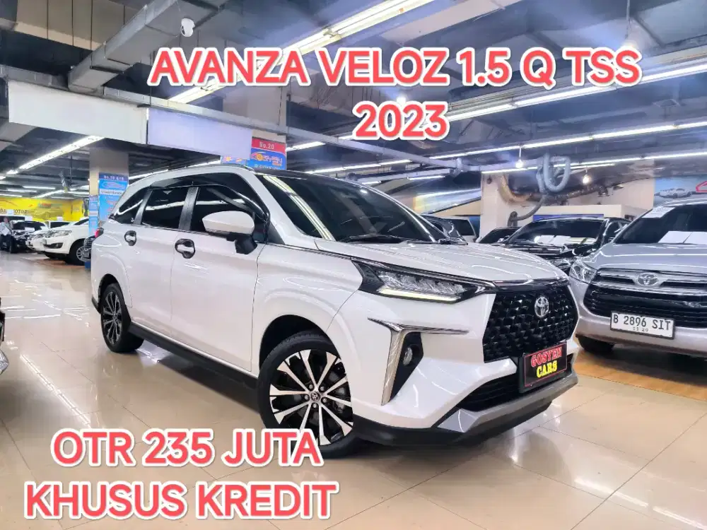 TOYOTA AVANZA VELOZ 1.5 Q TSS AT 2023 KONDISI ISTIMEWA