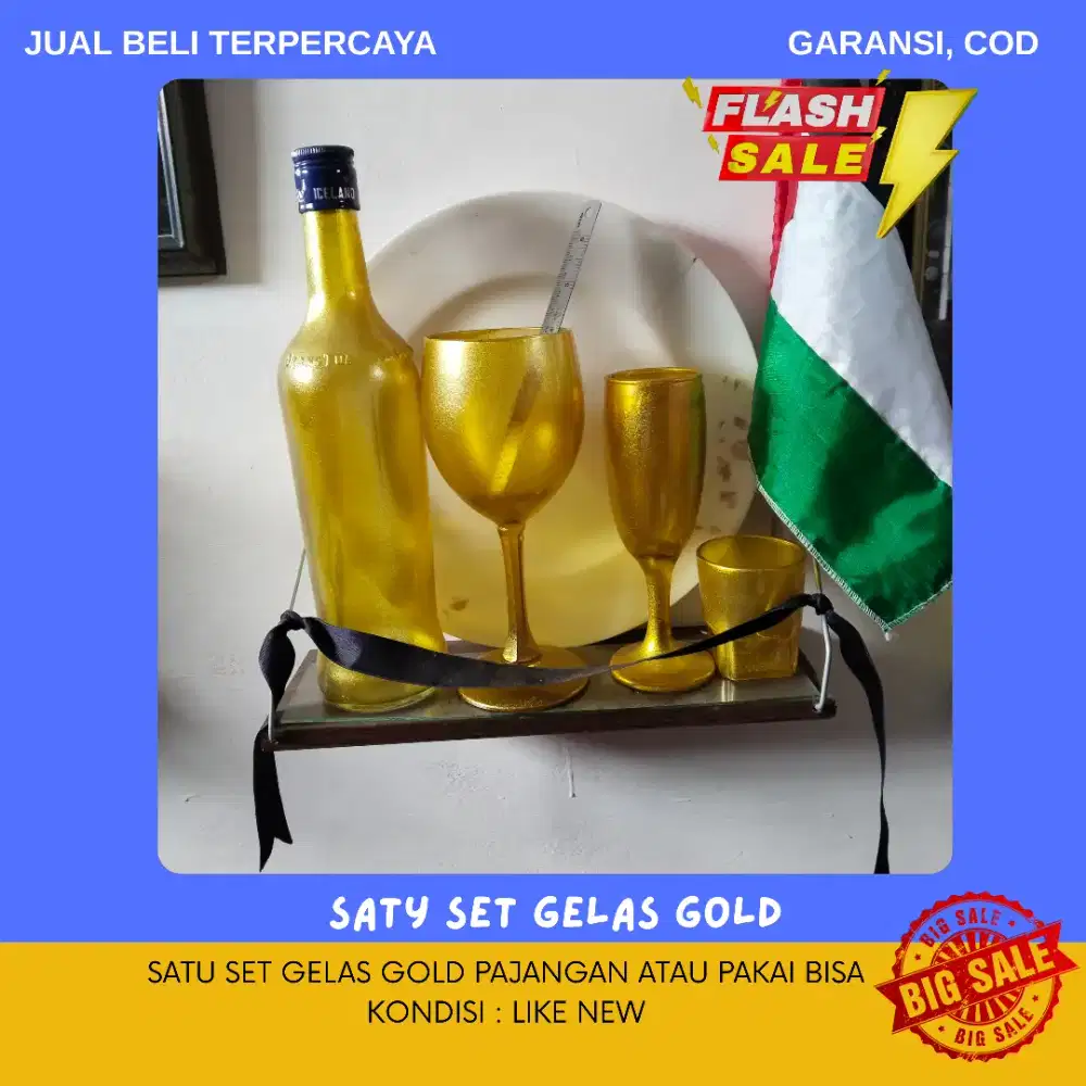 (BISA COD & NEGO 2025) PAJANGAN GELAS